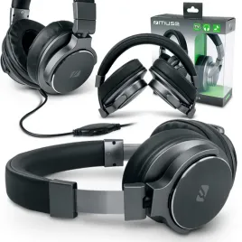 sluchawki-przewodowe-nauszne-muse-do-tv-komputera-przewod-6m-aux-czarne