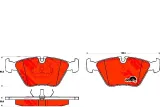 klocki-hamulcowe-bmw-przod-e32-e34-trw-stan-nowy