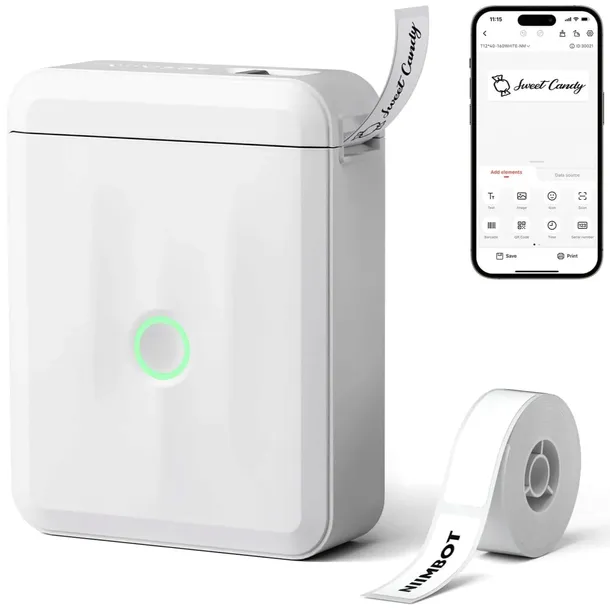 Drukarka termiczna etykiet samoprzylepnych taśma Niimbot D110 2024 D110_M