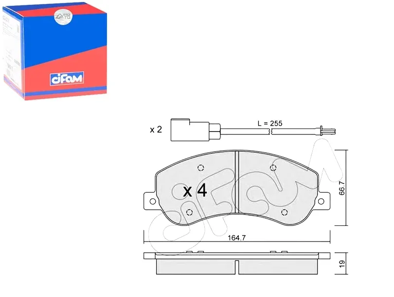 klocki-hamulcowe-ford-transit-06-cifam-stan-nowy