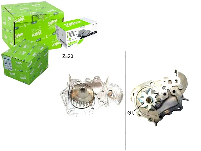 pompa-wody-renault-16-96-valeo-stan-nowy
