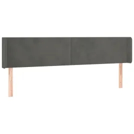 wezglowie-lozka-aksamitne-ciemnoszare-163x78-88-cm