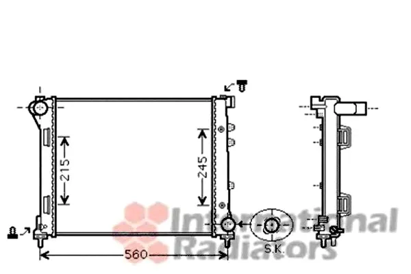 chlodnica-silnika-ford-van-wezel-stan-nowy