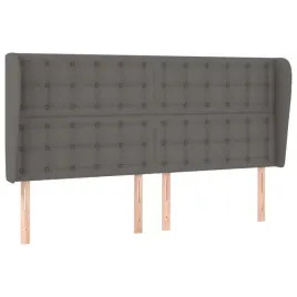 zaglowek-lozka-szary-sztuczna-skora-183x23x118cm