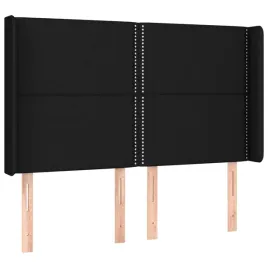 zaglowek-lozka-uszak-czarny-147x16x118-128-cm