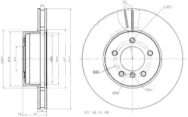 tarcze-ham-2szt-bmw-p-e60-e61-maxgear