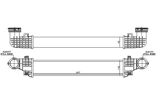 intercooler-mercedes-cls-c219-e-t-model-s211-e