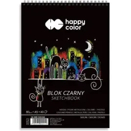 blok-a5-czarny-na-spirali-koty-80ghappy-color