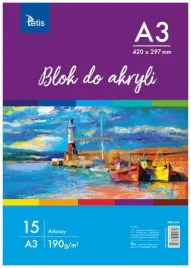 blok-do-akryli-a3-190g-15ark-tetis
