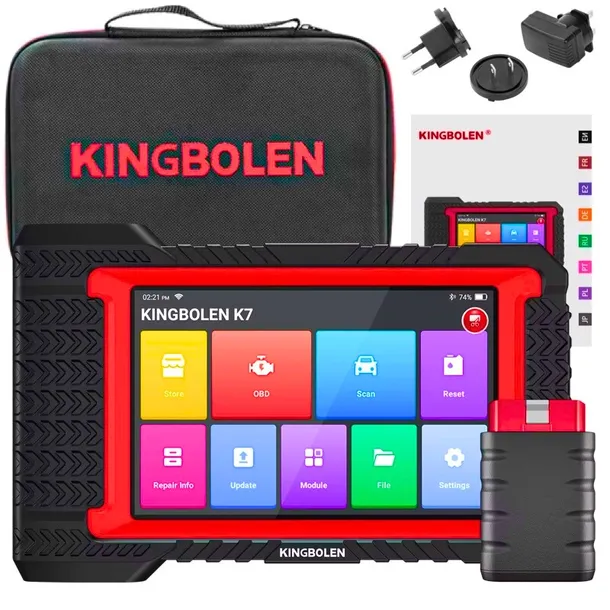 TESTER INTERFEJS SKANER DIAGNOSTYCZNY KINGBOLEN K7 UNIWERSALNY FULL DYSTRYBUCJA PL