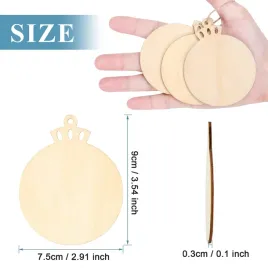 melliex-drewniane-krazki-40-sztuk-ozdoby-swiateczne-diy