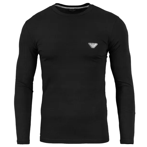 Emporio Armani EA7 LONG KOSZULKA TSHIRT L SLIM Oryginał 111023 3R512 Czarny