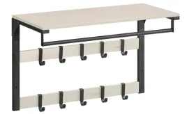 polka-scienna-z-polka-z-10-hakami-wymiennymi-vasagle-lcr101w03-uszkodzony
