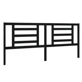 wezglowie-lozka-czarne-206x4x100-cm-lite-drewno-sosnowe