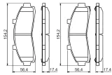 klocki-hamulcowe-ford-przod-explorer-bosch-stan-nowy