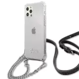 guess-iphone-12-pro-max-67-transparent-hardcase-4g-silver-chain-stan-nowy