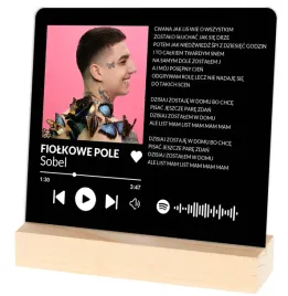 czarne-szklo-spotify-piosenka-zdjecie-stojak-y4