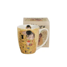 kubek-classic-the-kiss-ecru-inspired-by-klimt