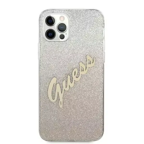 guess-iphone-12-pro-max-67-zloty-gold-hardcase-glitter-gradient-script-waga-z-opakowaniem-0-3-kg