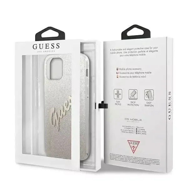 guess-iphone-12-pro-max-67-zloty-gold-hardcase-glitter-gradient-script-stan-nowy-waga-z-opakowaniem-0-3-kg
