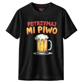 koszulka-czarna-meska-potrzymaj-mi-piwo-zabawny-prezent-r-xxl