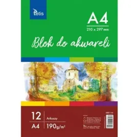 blok-do-akwareli-a4-190g-12ark-tetis