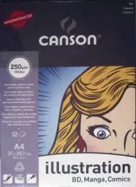 blok-do-komiksow-canson-a4-250-g-12ark