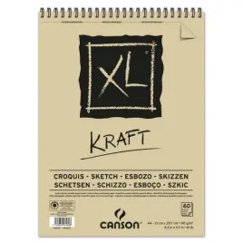 blok-szkicowy-brazowy-xl-kraft-a460k-90g-na-spirali