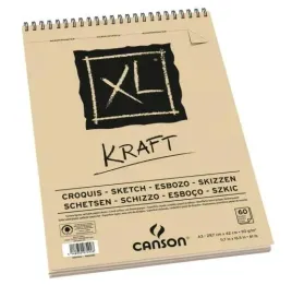 blok-szkicowy-brazowy-xl-kraft-a360k-90g-na-spirali