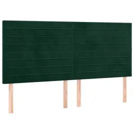 zaglowek-aksamitny-200x118-cm-ciemnozielony