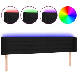 zaglowek-do-lozka-z-led-czarny-163x16x78-88-cm-tkanina