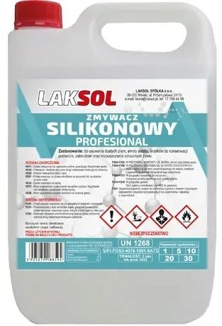ZMYWACZ SILIKONOWY 5L DO SILIKONU CZYSTY 5L RADOM