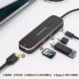 usams-adapter-hub-2xusb-usb-c-hdmi-micro-sd-sd-czarny-black-waga-z-opakowaniem-0-3-kg