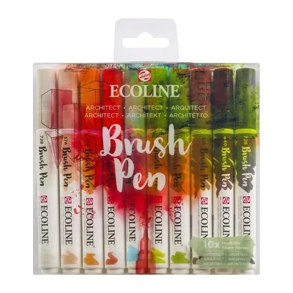 ecoline-brushpen-set-10-architect