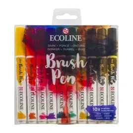 ecoline-brushpen-set-10-dark