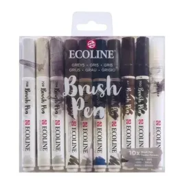 ecoline-brushpen-set-10-greys