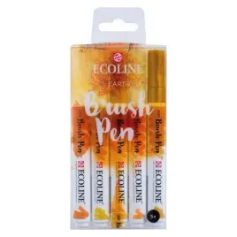 ecoline-brushpen-set-5-earth-pisaki-akwarelowe