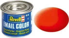 farba-email-color-modelarska-25-matowa-pomaranczowa-swiecaca-14ml-revell