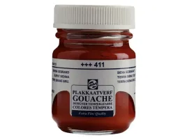 farba-gouache-sloik-50ml-411-burntsienna-talens
