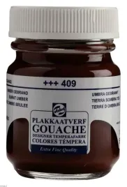 farba-gouache-sloik-50ml-409-burnt-umber