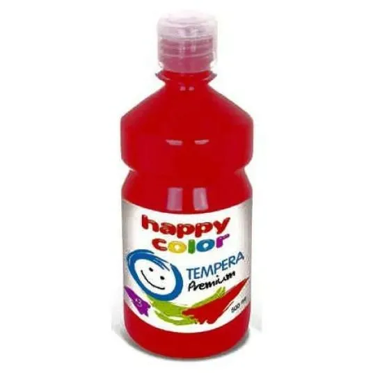 farba-tempera-premium-500ml-czerwonahappy-color