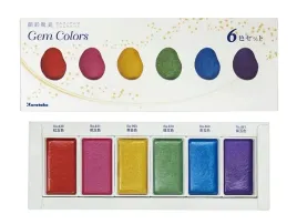 farby-akwarelowe-gansai-tambi-6-gem-colors