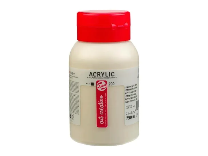 Farba akrylowa 750ml Titan. Buff Deep    290 TALENS ART CREATION