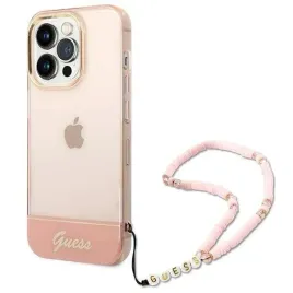 guess-translucent-pearl-strap-etui-iphone-14-pro-max-rozowy