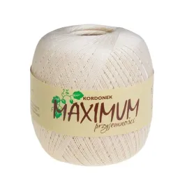 kordonek-opus-maximum-nr-02-ecru-bawelna-merceryzowana-100g