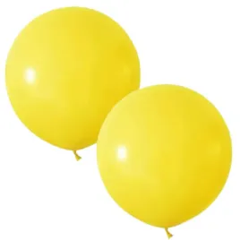 balony-beauty-and-charm-pastelowe-zolty-godan-24-2-szt