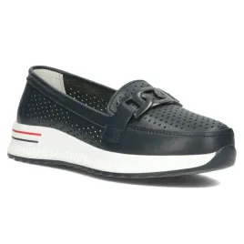 polbuty-damskie-filippo-dp4400-skorzane-wsuwane-wygodne-granatowe