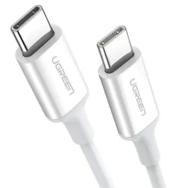 kabel-usb-c-do-usb-c-ugreen-us264-60w-1-5m-bialy
