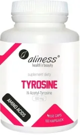 aliness-l-tyrozyna-tyrosine-pamiec-mozg-500mg-100
