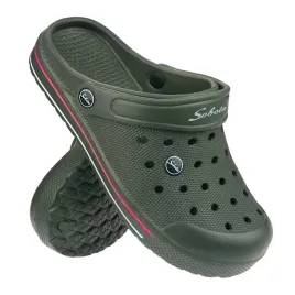 chodaki-damskie-kroksy-piankowe-ogrodowe-sneaker-khaki-37